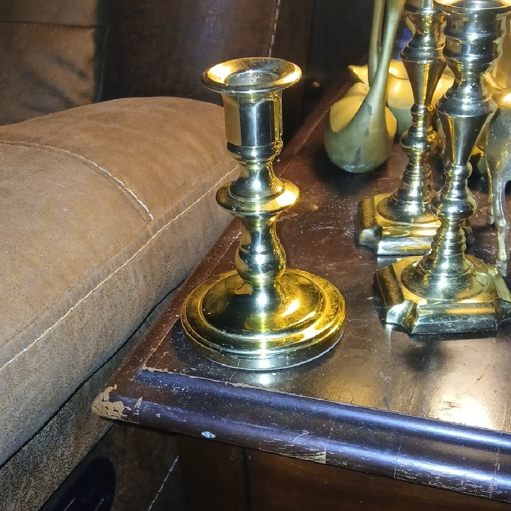 Baldwin Brass Candle Holder